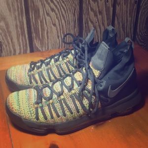 Nike Zoom KD 9 Elite Multi-color/Black; Size 8